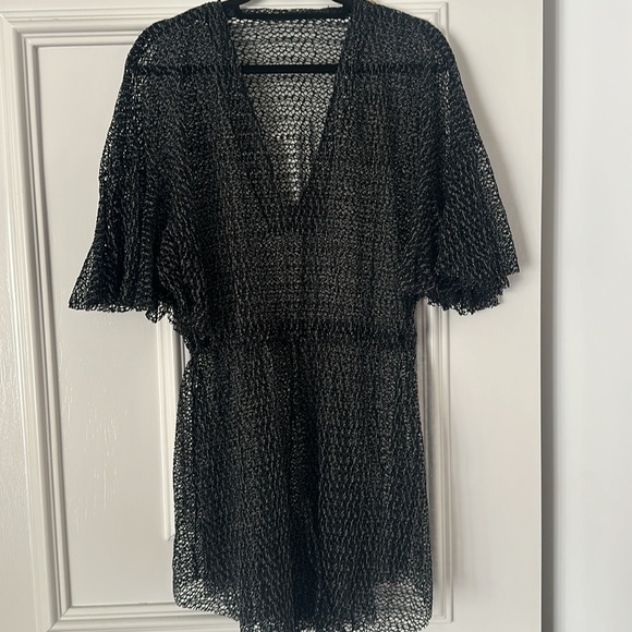 Swim & beach Coverup mesh dress size S - Picture 4 of 8